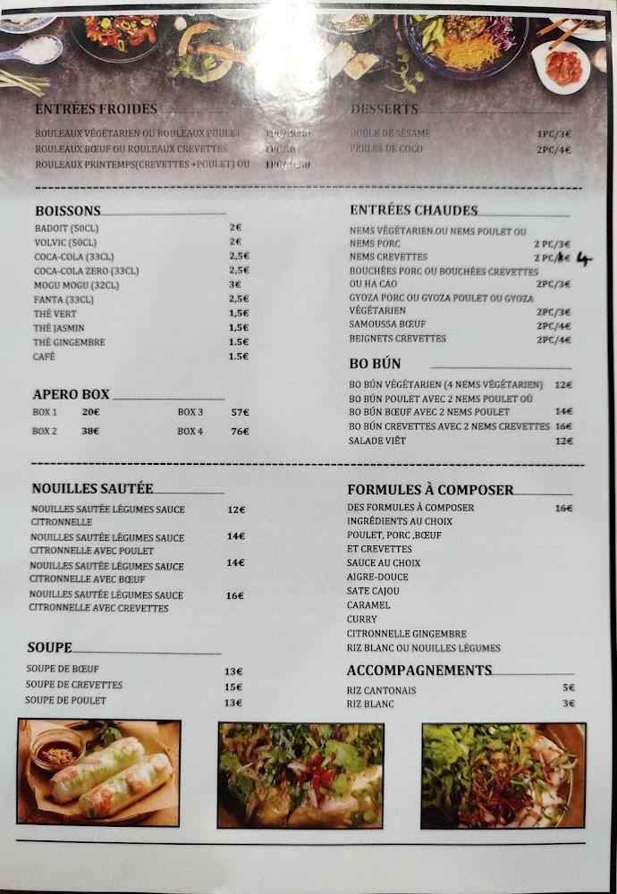 Les Délices De Thu - Menu Image 2